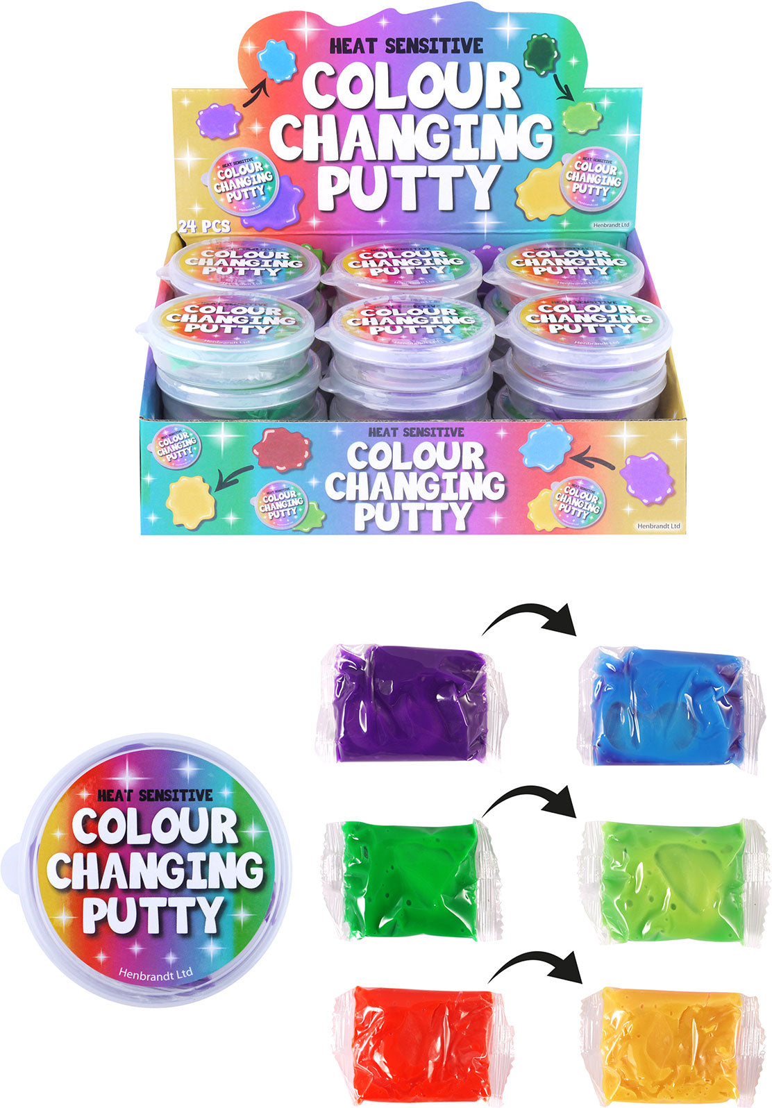 PUTTY CAMBIA COLORE