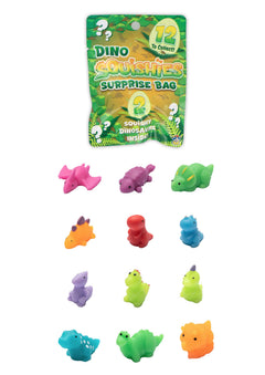 BUSTINA SQUISHY DINO 2PZ