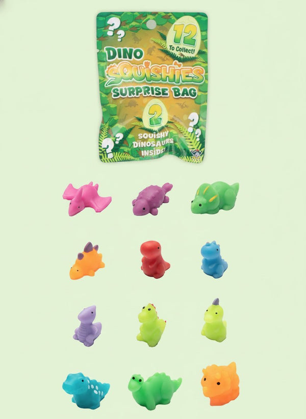 BUSTINA SQUISHY DINO 2PZ