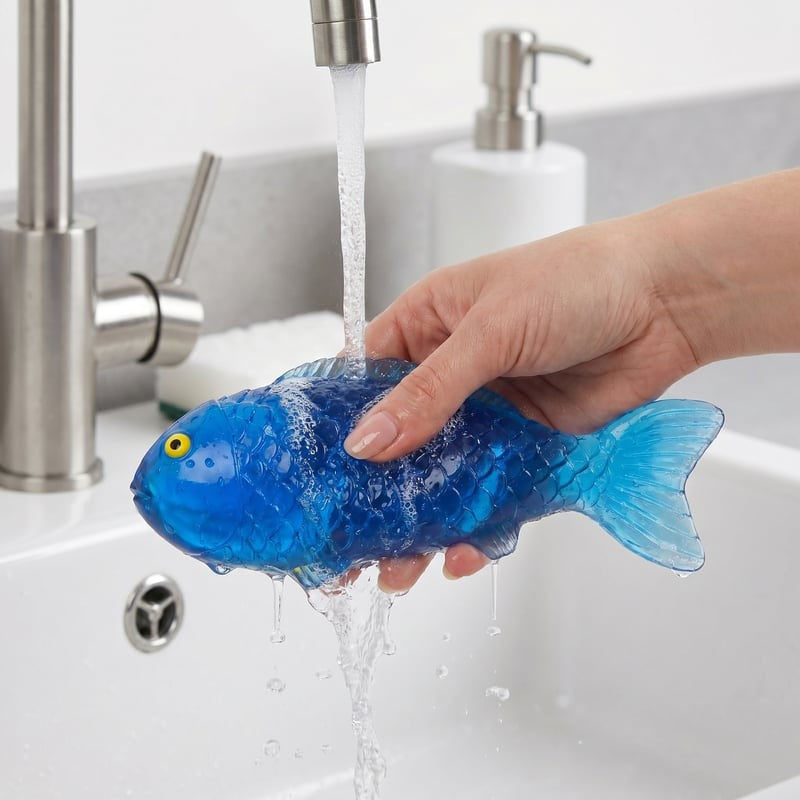 PESCE APPICCICOSO ELASTICO
