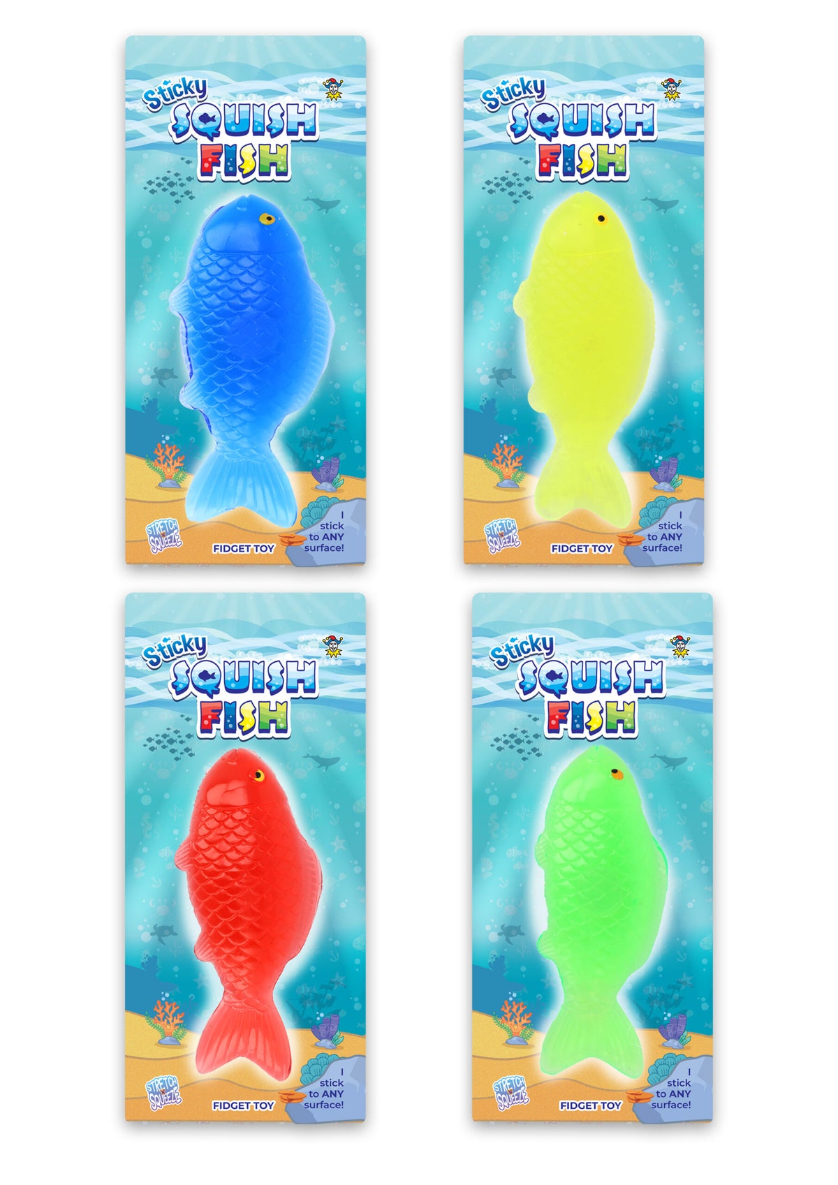 PESCE APPICCICOSO ELASTICO
