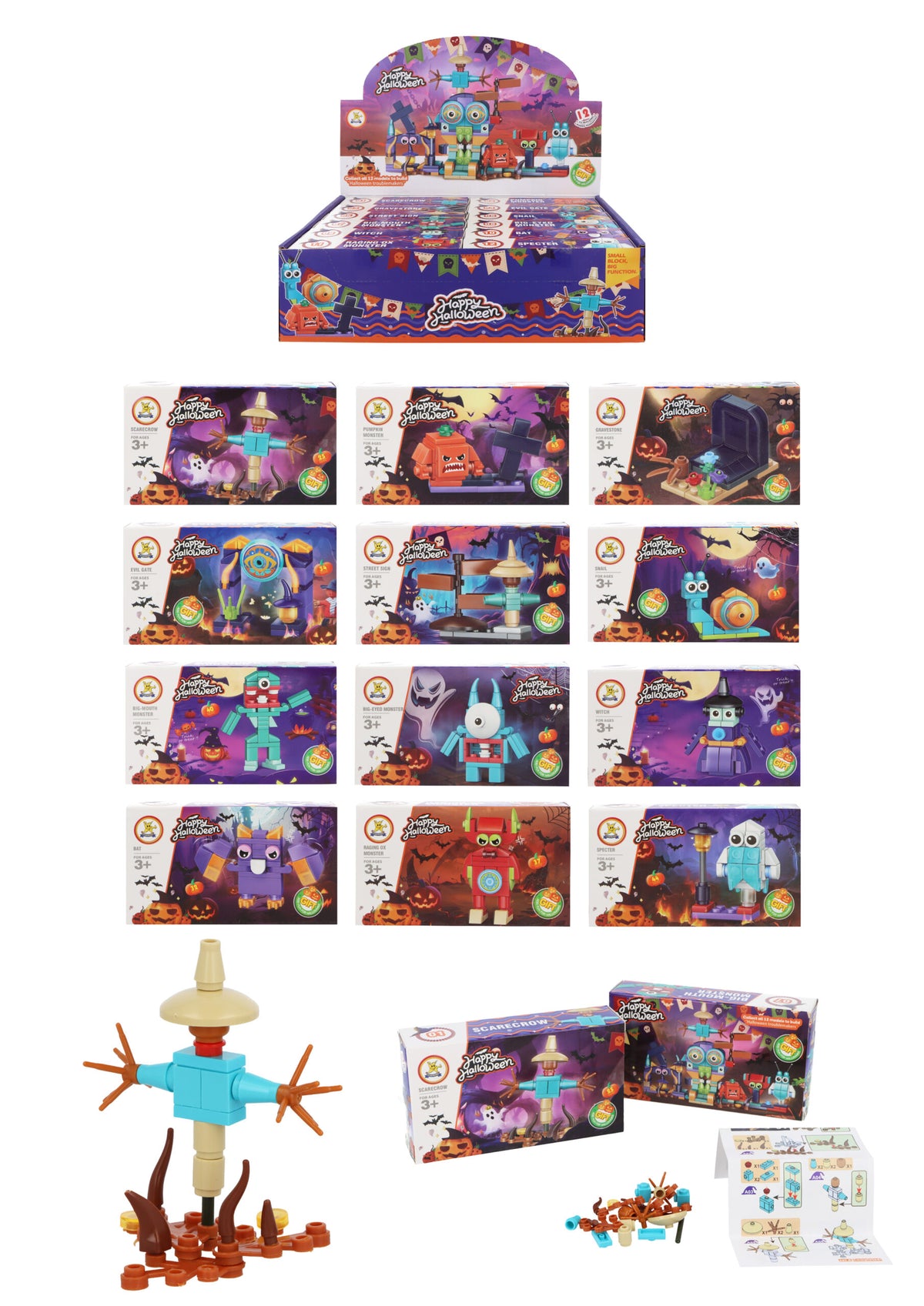 KIT COSTRUZIONI HALLOWEEN