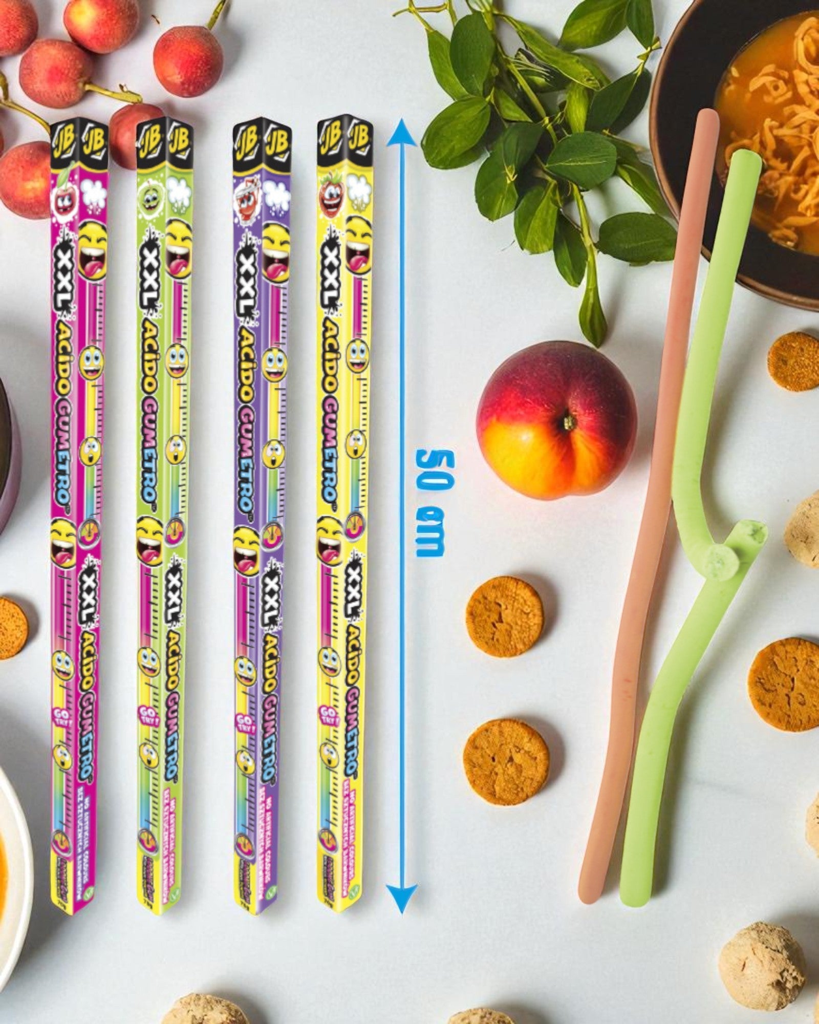 XXL ACIDO GUM METRO 70GR