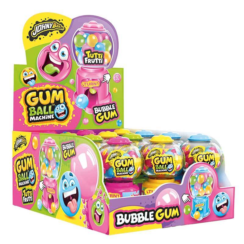 GUMBALL MACHINE 30 GR. JOHNY BEE