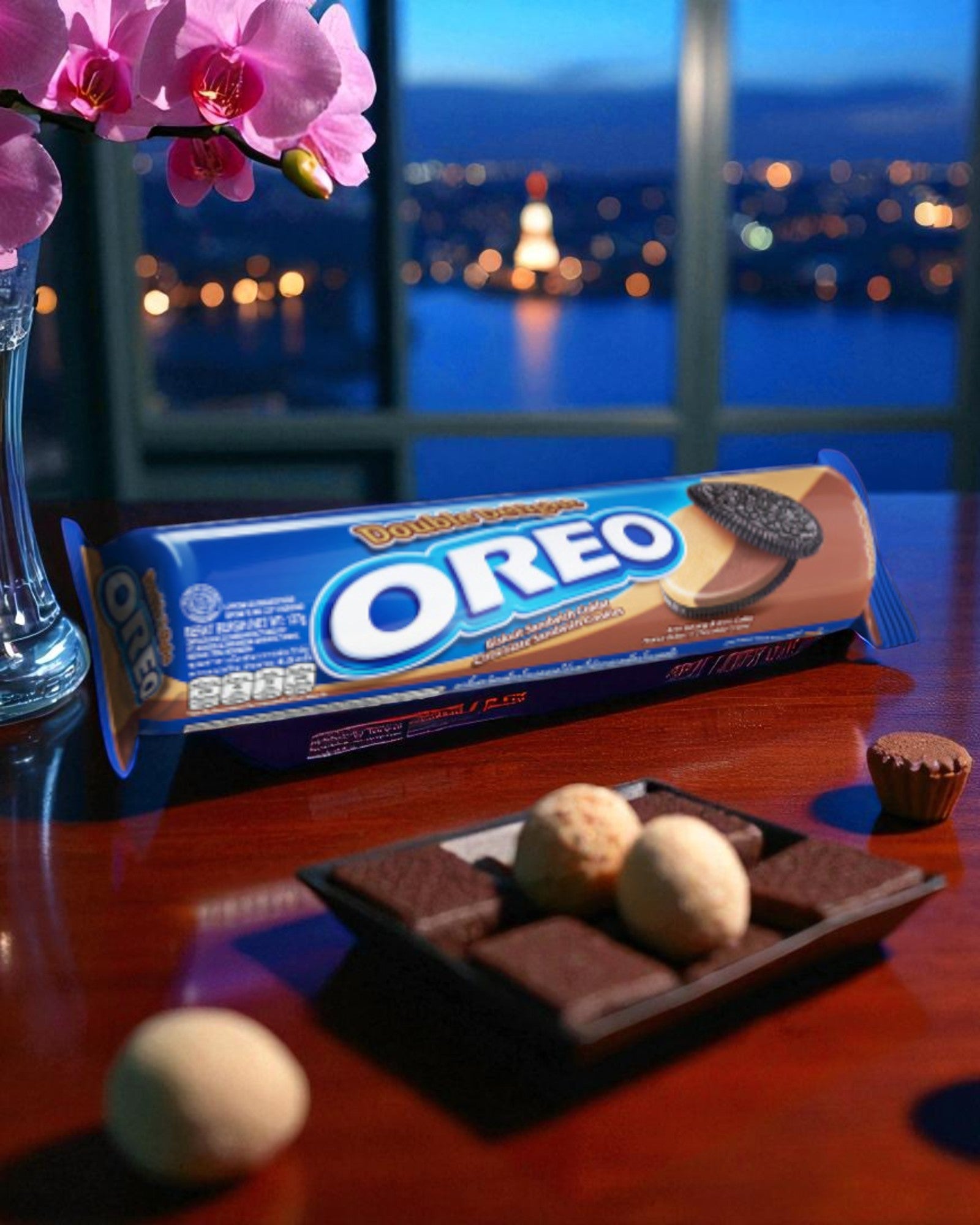 OREO PEANUT BUTTER AND CHOCOLATE