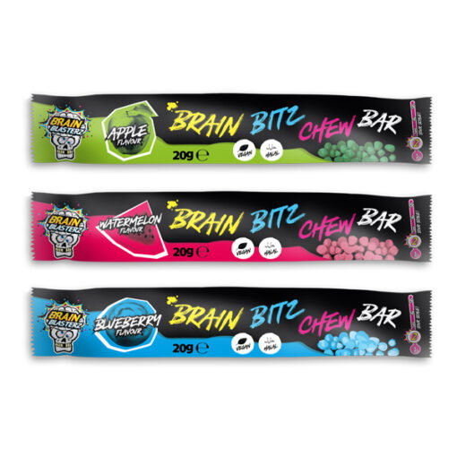 BRAIN BLASTERZ CHEW BAR CARAMELLE ASPRE