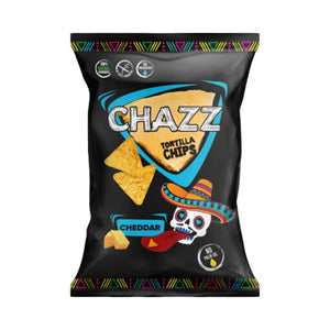 CHAZZ TORTILLA CHIPS CHEDDAR