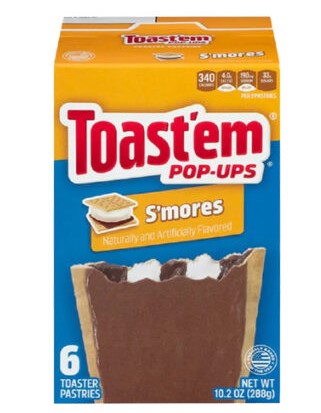 TOAST’EM POPUP FROSTED S’MORES BISCOTTO MARSHMALLOW