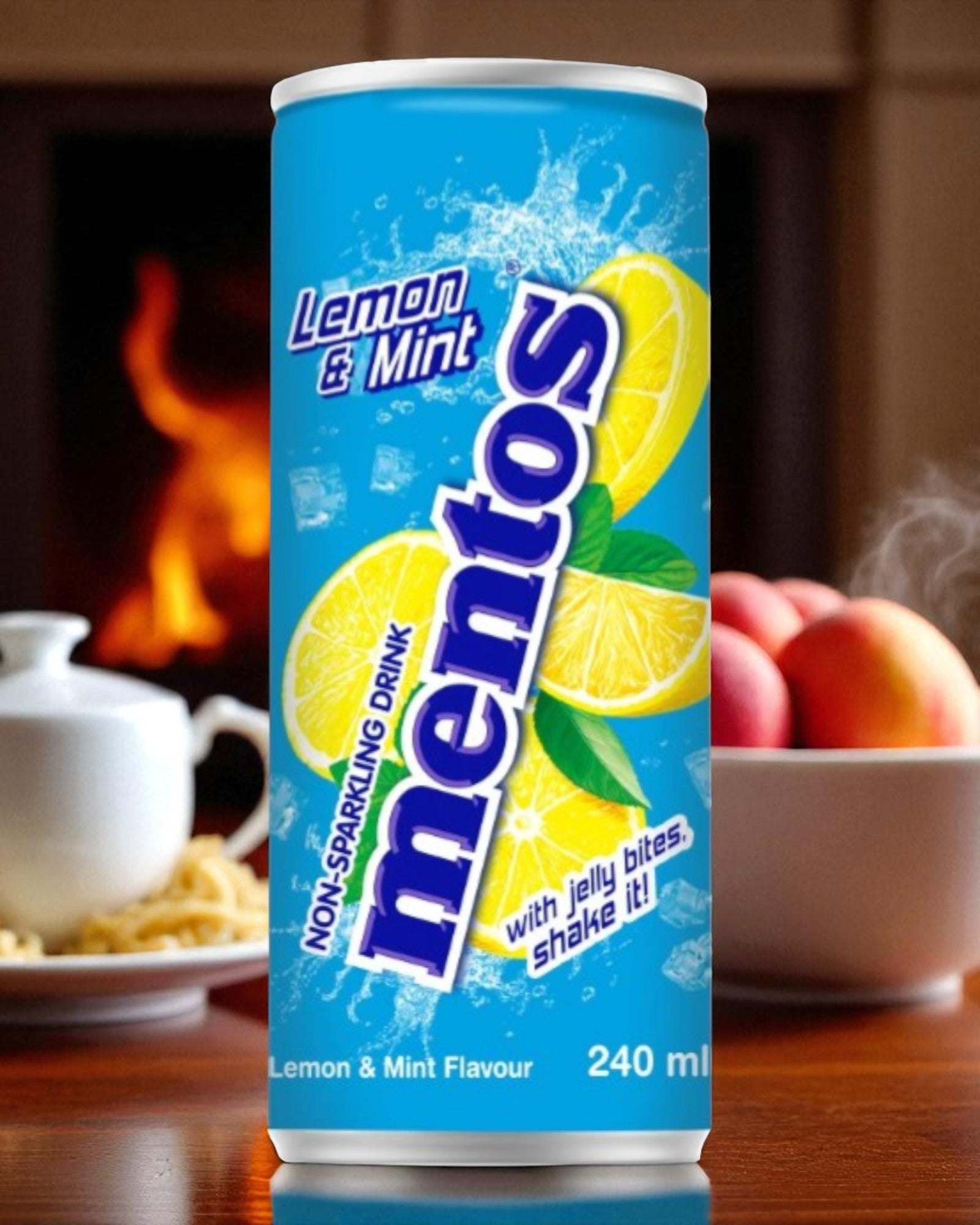 MENTOS SODA LIMONE E MENTA 240 ML