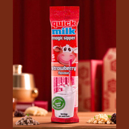 CANNUCCE  LATTE GUSTO FRAGOLA 30G - Willy Be Smart