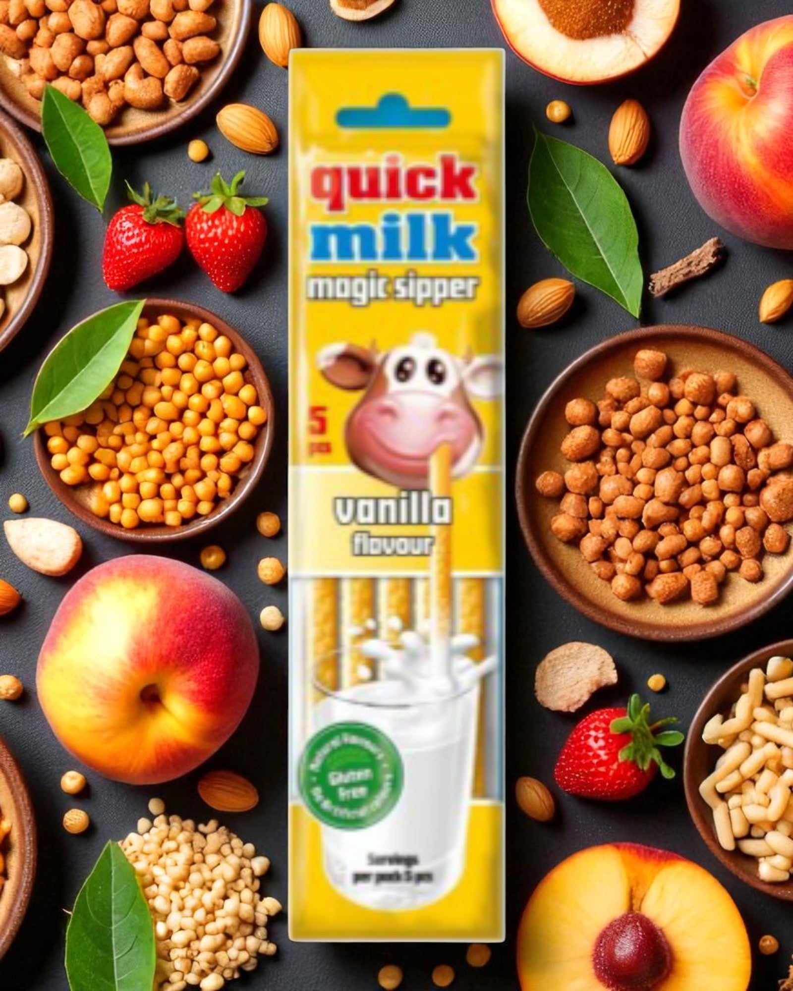 CANNUCCE  LATTE GUSTO VANIGLIA 30G