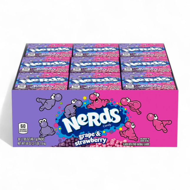 NERDS GRAPE AND STRAWBERRY
