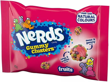 NERDS GUMMY CLUSTER FRUITS 45 GR.