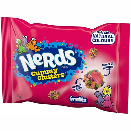 NERDS GUMMY CLUSTER FRUITS 45 GR.