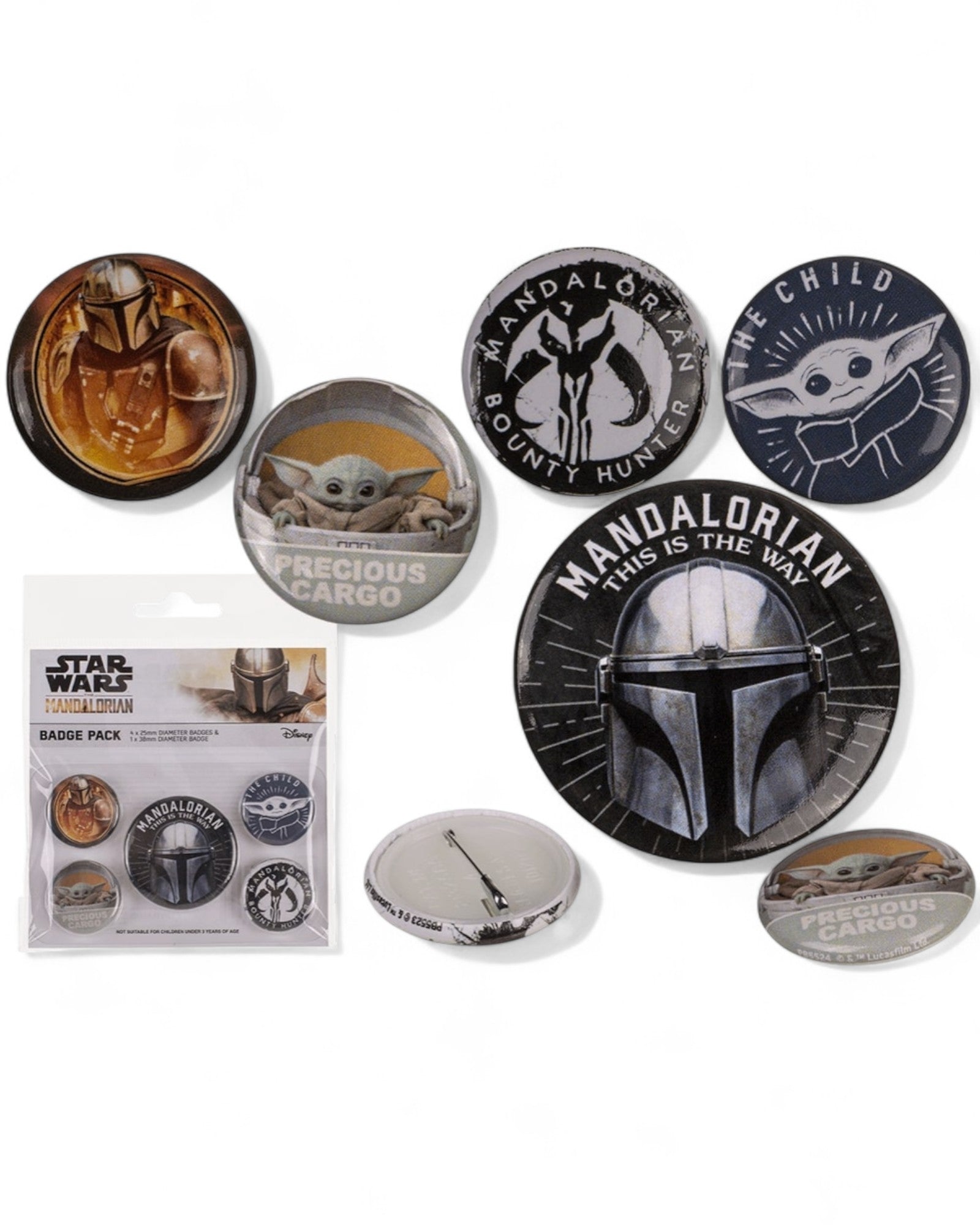 SET 5 SPILLE STAR WARS MANDALORIAN