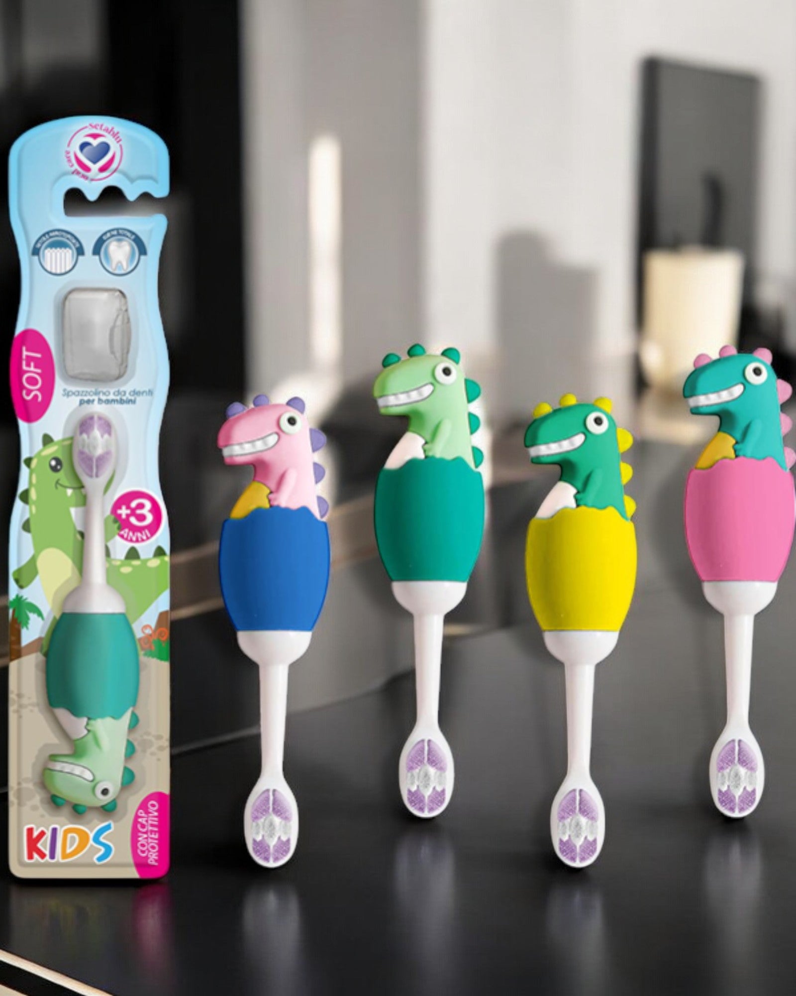 SPAZZOLINO DENTI BABY DINO