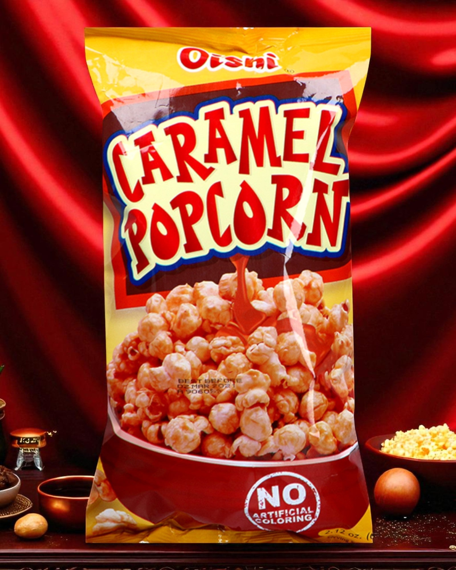 POP CORN CARAMELL 60 GR.