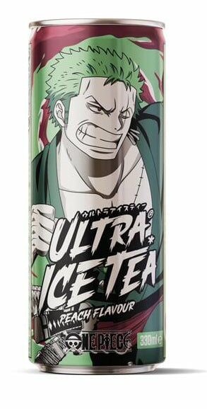 ULTRA ICE TEA ONE PIECE ZORO 330 ML TÈ ALLA PESCA