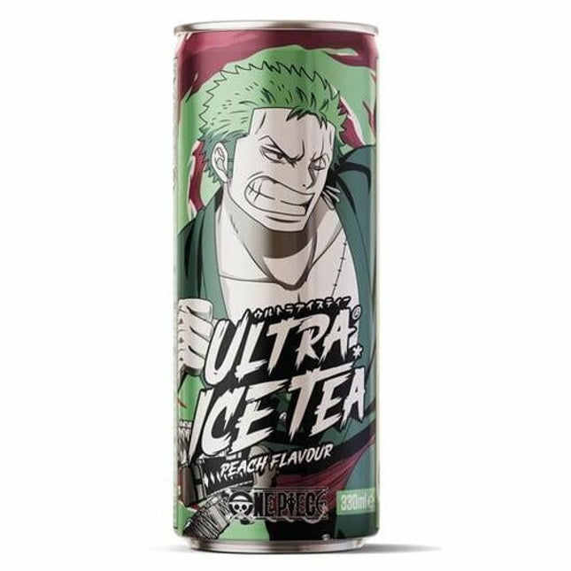 ULTRA ICE TEA ONE PIECE ZORO 330 ML TÈ ALLA PESCA