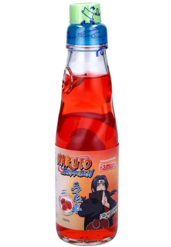 NARUTO RAMUNE SODA 200 ML STRAWBERRY