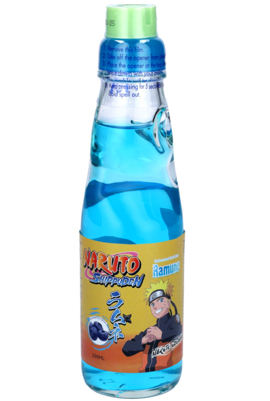 NARUTO RAMUNE SODA 200 ML BLUEBERRY