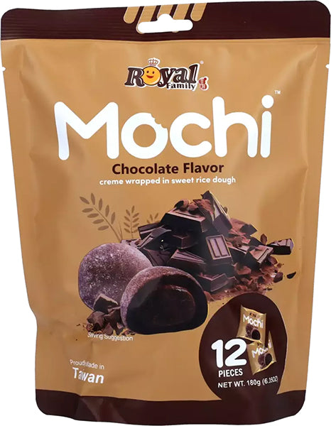 Mochi al cioccolato, dolcetti giapponesi ripieni di crema al cacao, confezione 180 g - Willy Be Smart