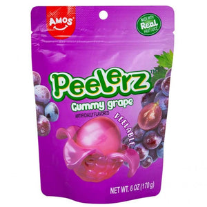 AMOS PEELERZ GUMMY CANDY  GRAPE 65 GR.