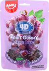 AMOS FRUIT GUMMY JUICY BURST GRAPE 65 GR.
