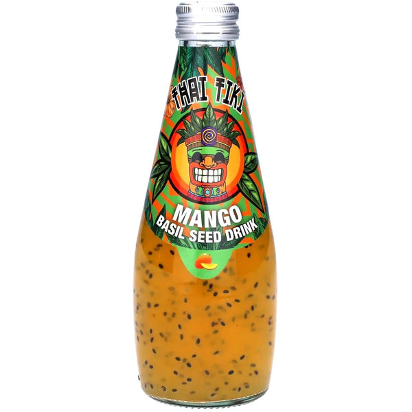 THAI TIKI BASIL SEED DRINK MANGO 290 ML.