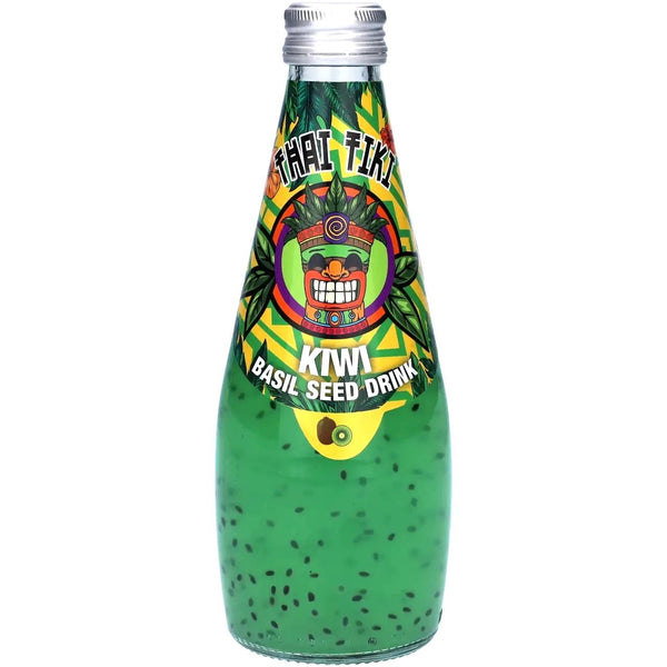 THAI TIKI BASIL SEED DRINK KIWI 290 ML.