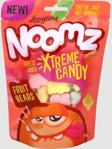 NOOMZ CARAMELLE LIOFILIZZATE FRUIT BEARS 75 GR.