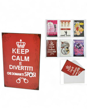 BIGLIETTO ADDIO CELIBATO NUBILATO