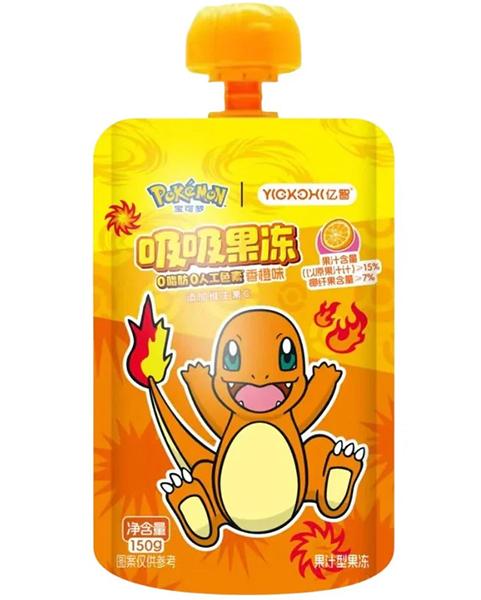 POKEMON INHALES THE JELLY ORANGE FLAVOR 150G