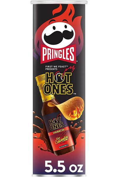 PRINGLES HOT ONES BARBACOA 158G