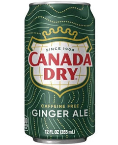 CANADA DRY GINGER ALE SODA 355 ML