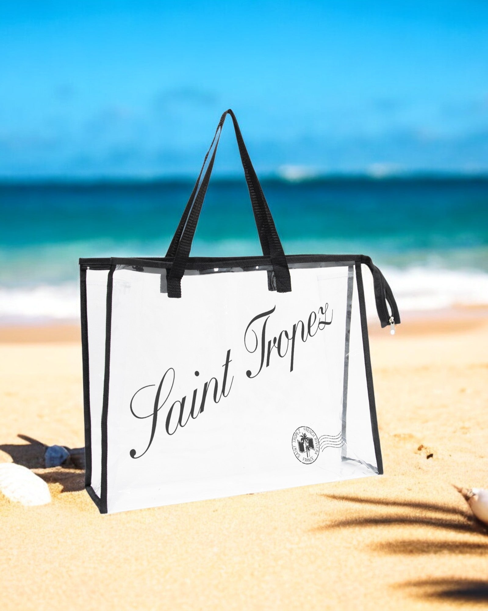 BORSA MARE TRASPARENTE