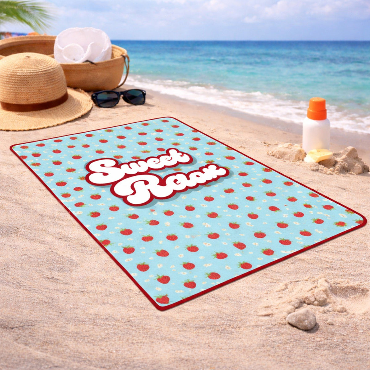 TELO MARE MICROFIBRA STAMPATO SWEET RELAX