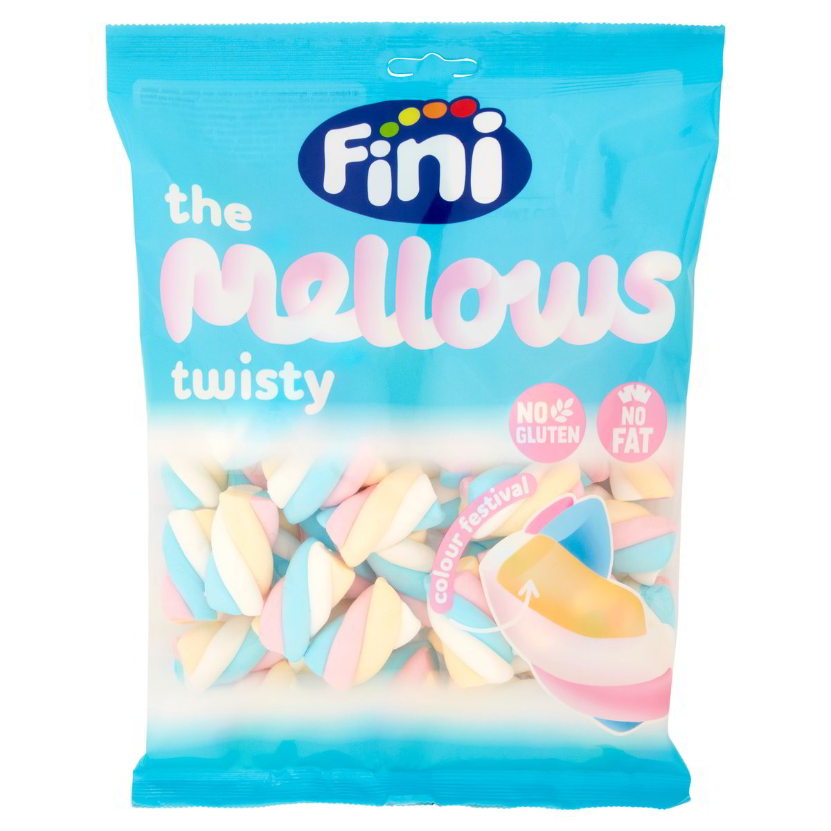 MELLOW TWISTY 80 GR. MARSHMALLOW