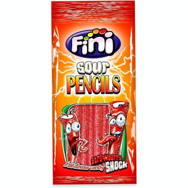 SOUR PENCIL FRAGOLA 90 GR.