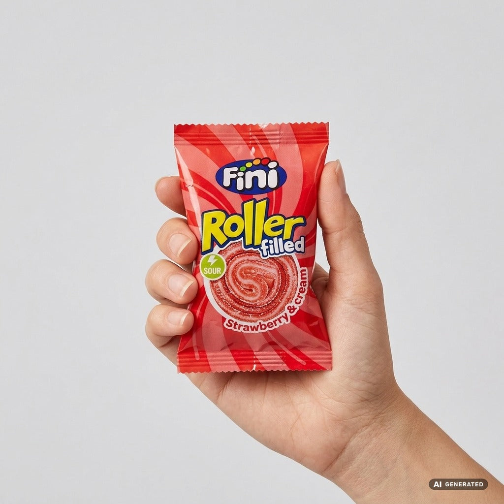 ROLLER MIX FRAGOLA RIPIENO 20 GR