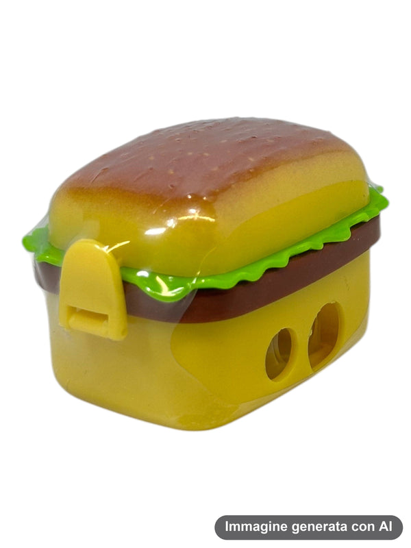SET 2 APPUNTALAPIS CON GOMMA HAMBURGER