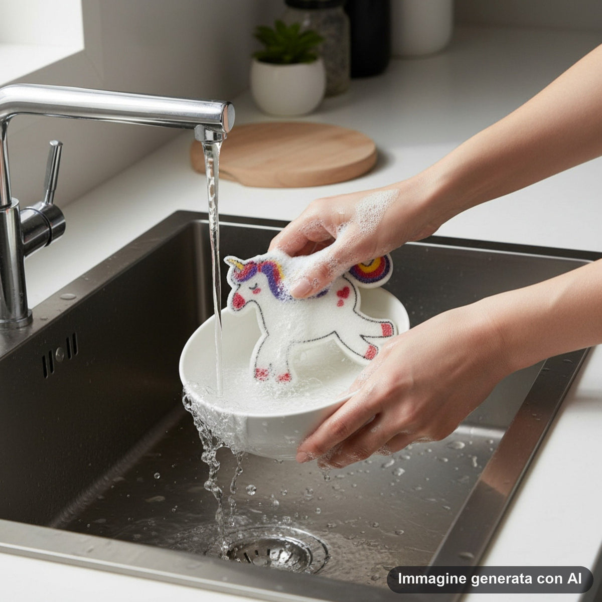 SPUGNA DA BAGNO UNICORNO