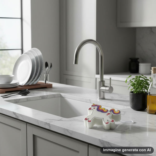SPUGNA DA BAGNO UNICORNO