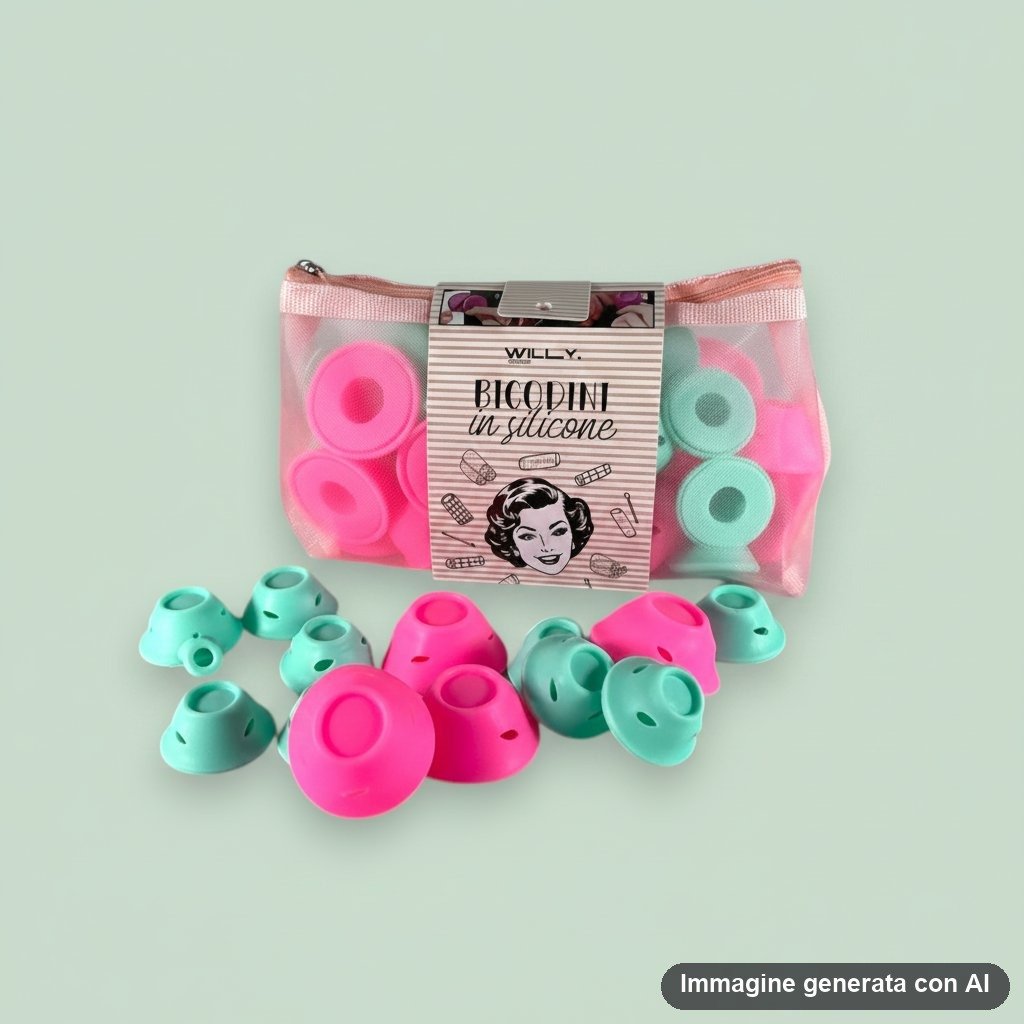 SET 40 PEZZI PER RICCIOLI CAPELLI