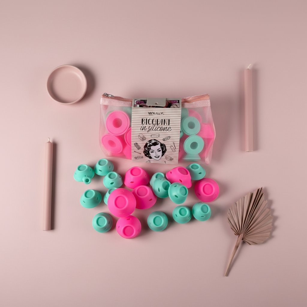 SET 40 PEZZI PER RICCIOLI CAPELLI