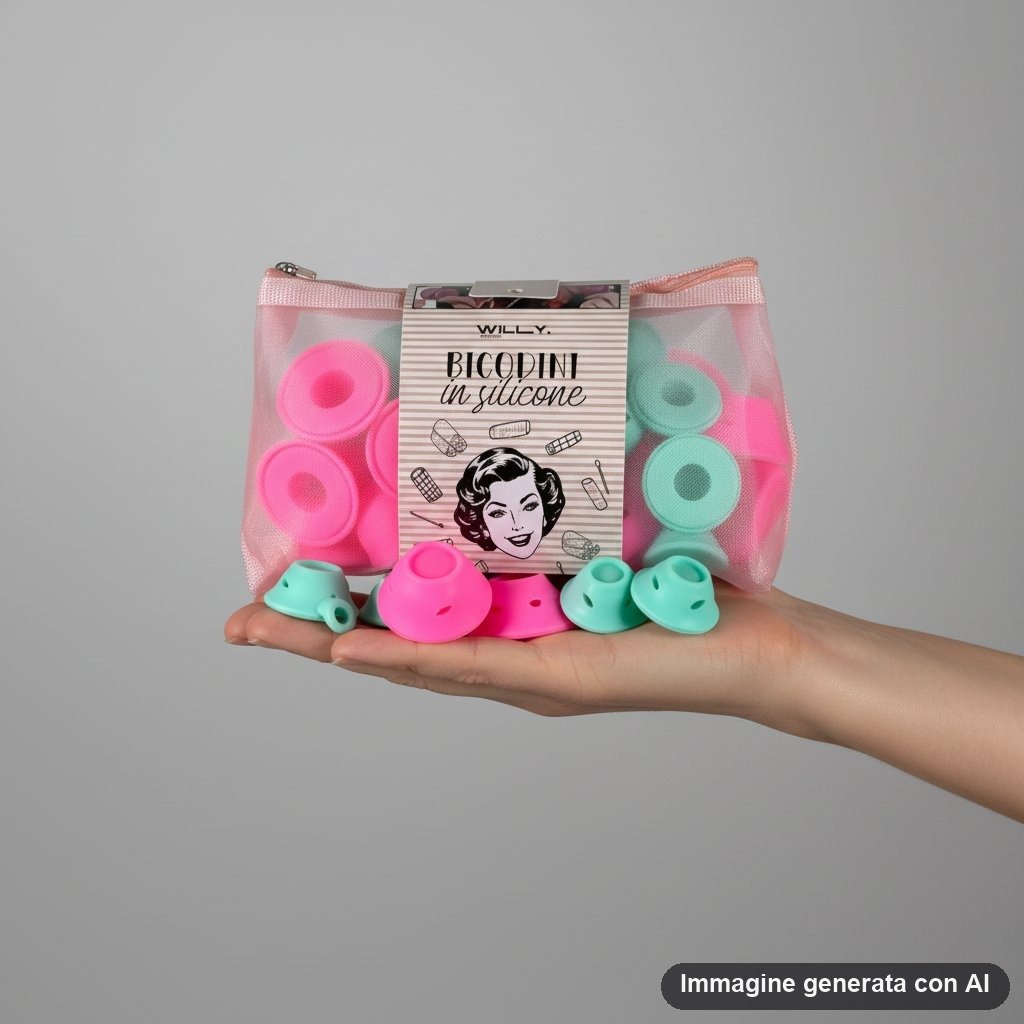 SET 40 PEZZI PER RICCIOLI CAPELLI