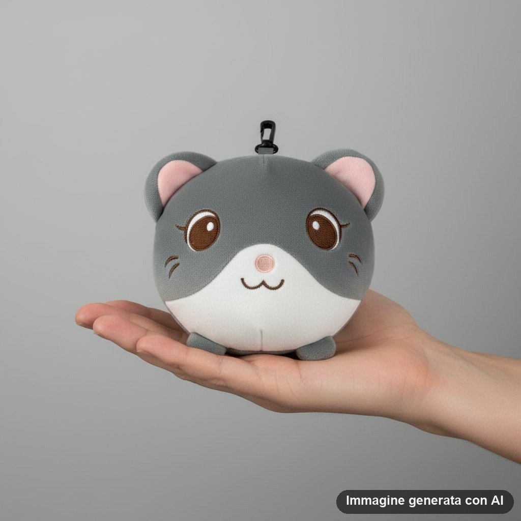CUSCINO DA VIAGGIO CON MASCHERA GATTO