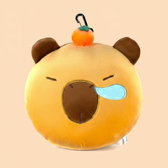 CUSCINO DA VIAGGIO CON MASCHERA CAPIBARA