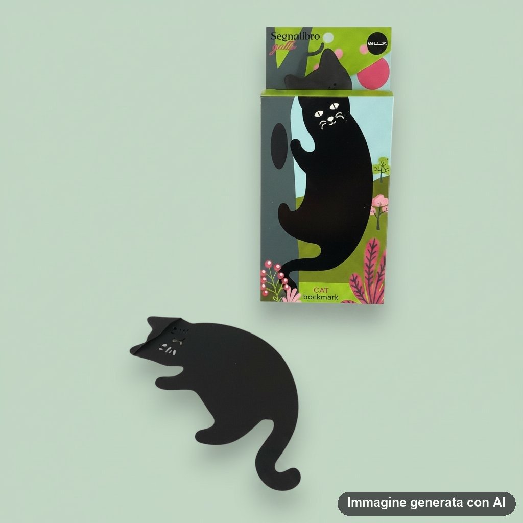 SEGNALIBRO GATTO