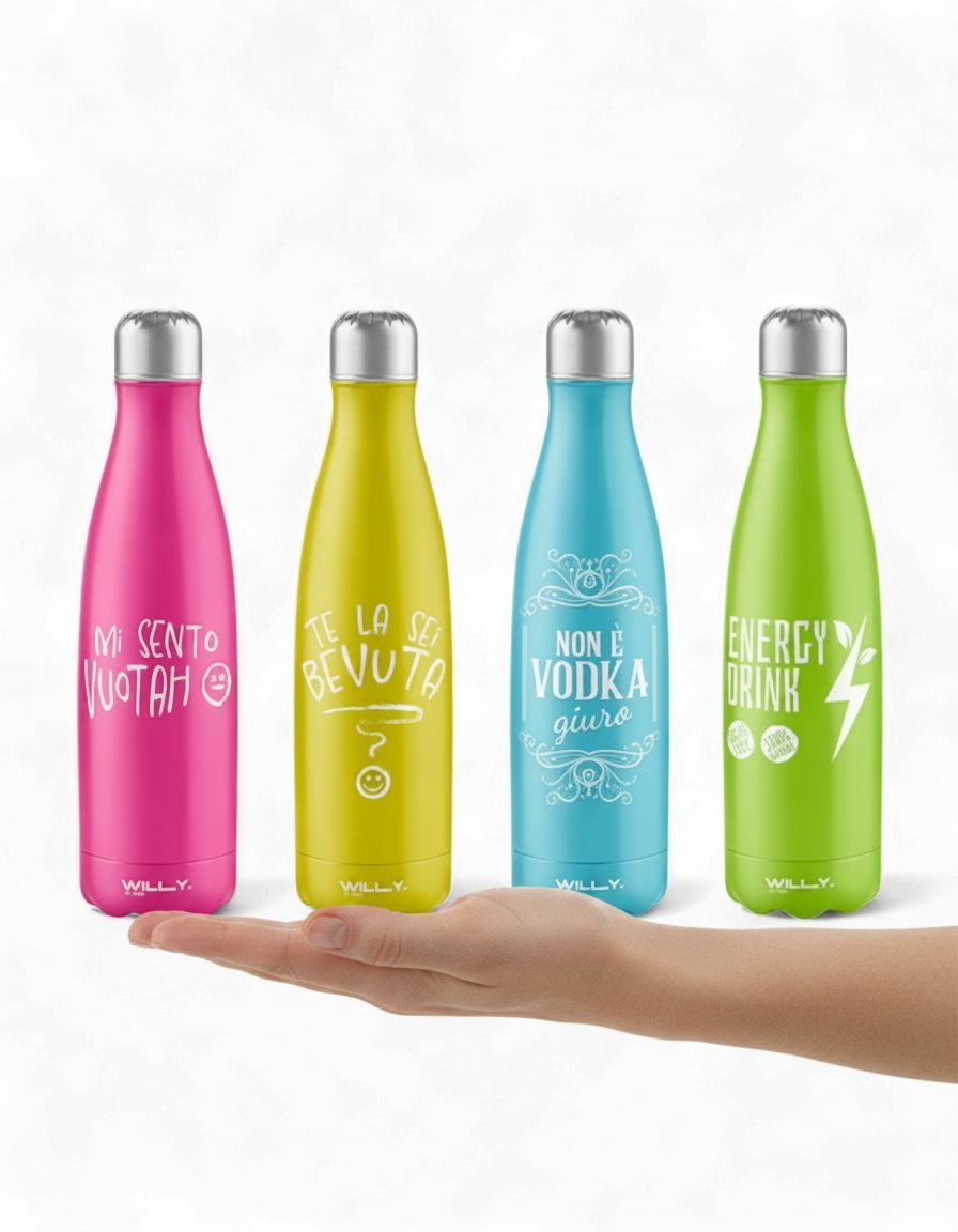 BORRACCIA IN ACCIAIO 500ML